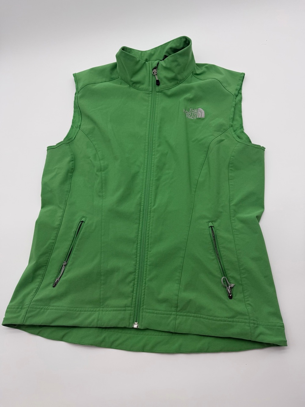 The North Face Women's Bright Green Softshell Vest